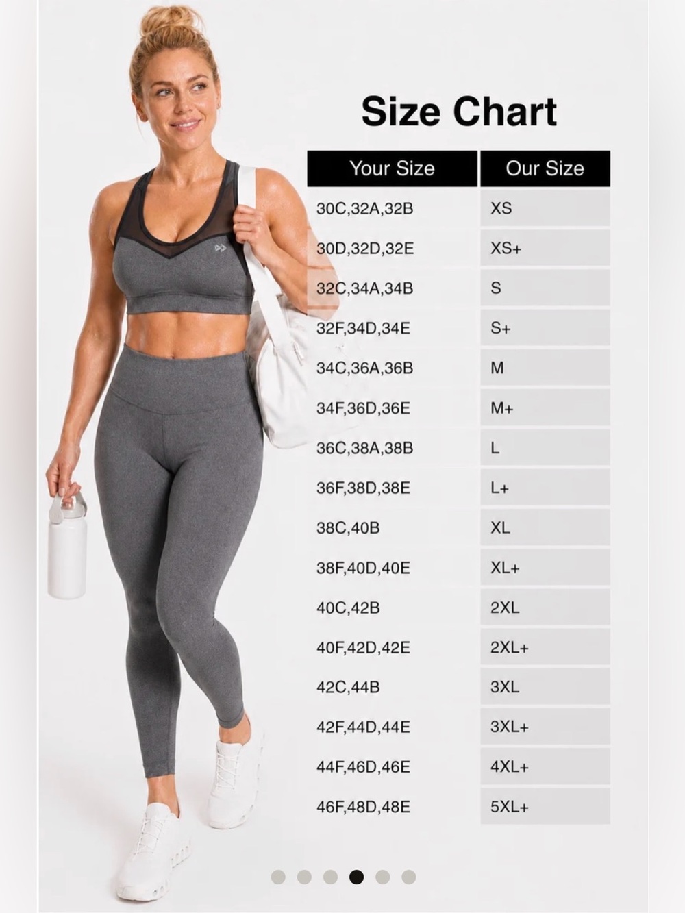 NWT Mesh Racerback Sports Bra - Performance Support - Picture 4 of 6